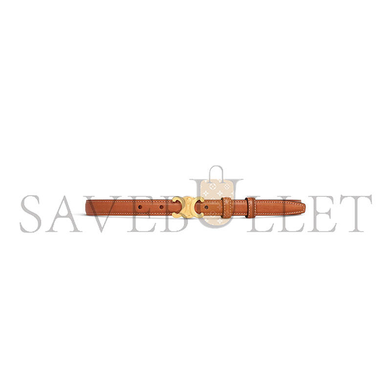 CELINE BELT TRIOMPHE 18MM IN NATURAL CALFSKIN 45AX63A78.04LU